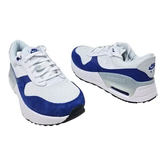 Nike Air Max SYSTM White Royal Blue Running Gym Shoes DM9537  display picture 3